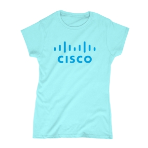 تیشرت و نیم‌تنه طرح لوگو آبی سیسکو (cisco)