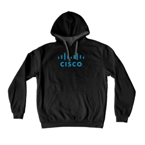 هودی (دورس) طرح لوگو آبی سیسکو (cisco)