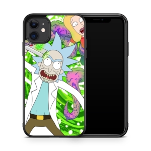 قاب موبایل طرح ریک اند مورتی