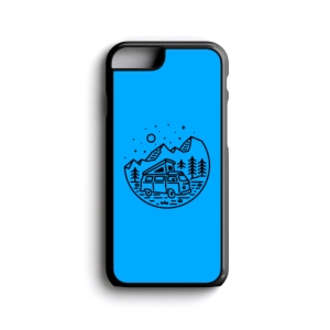 قاب موبایل طرح کمپ زدن در طبیعت