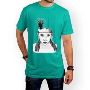 تیشرت طرح درخت رنج