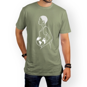 تیشرت طرح حامل جهان