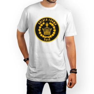 تیشرت طرح golden crown