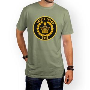 تیشرت طرح golden crown