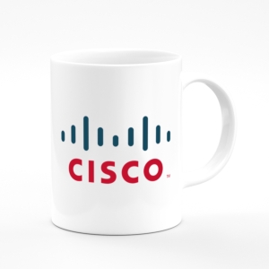 لیوان (ماگ) طرح لوگو سیسکو (cisco)