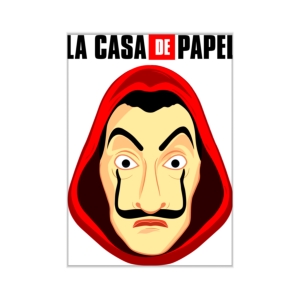 پوستر طرح  سریال Money Heist