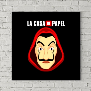 تابلو بوم طرح  سریال Money Heist