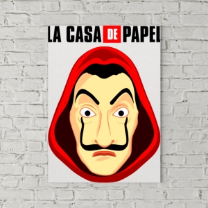 تابلو بوم طرح  سریال Money Heist