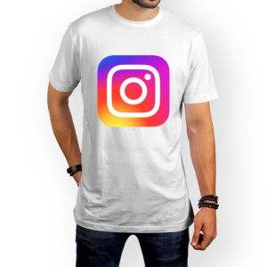 تیشرت طرح اینستاگرام