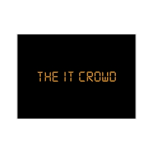 پوستر طرح لوگوی سریال The IT Crowd