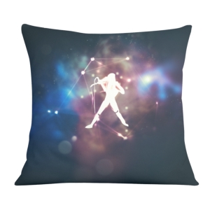 کوسن طرح نماد متولد بهمن، مرد و دلو