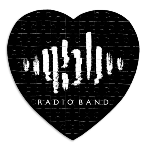 پازل طرح RADIO BAND (لوگو سفید)