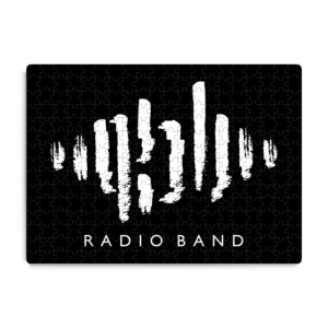 پازل طرح RADIO BAND (لوگو سفید)