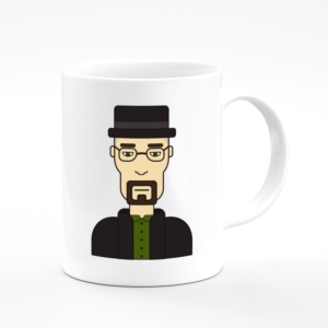 لیوان (ماگ) طرح هایزنبرگ (والتر وایت سریال Breaking Bad)