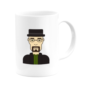 لیوان (ماگ) طرح هایزنبرگ (والتر وایت سریال Breaking Bad)