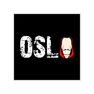 پوستر طرح  اسلو (سریال Money Heist)