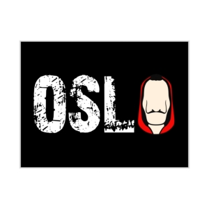 پوستر طرح  اسلو (سریال Money Heist)