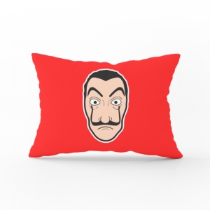 کوسن طرح  ماسک دالی (سریال Money Heist)