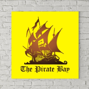 تابلو بوم طرح The Pirate Bay