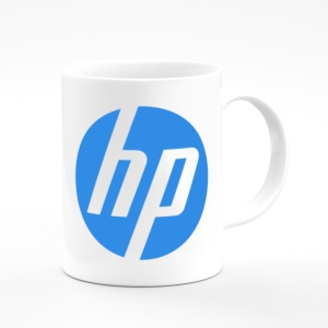 لیوان (ماگ) طرح لوگو hp