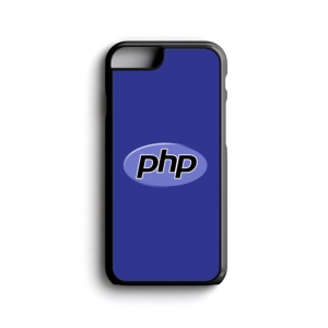قاب موبایل طرح لوگو زبان برنامه‌نویسی PHP