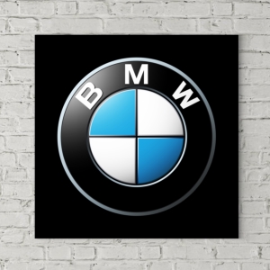 تابلو بوم طرح لوگو ‌BMW