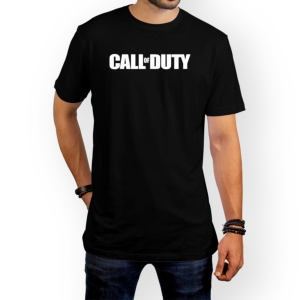تیشرت طرح لوگو بازی Call of Duty