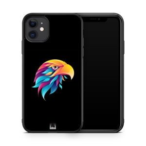 قاب موبایل طرح عقاب رنگارنگ