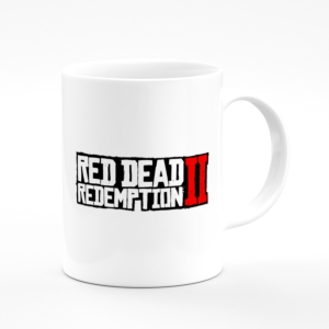 لیوان (ماگ) طرح لوگو بازی Red Dead Redemption 2