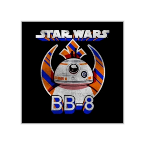 پوستر طرح  ربات BB-8