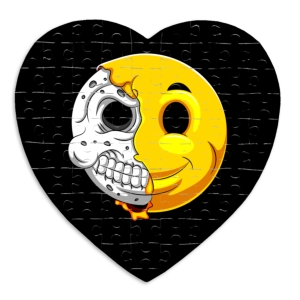 پازل طرح چهره واقعی اموجی‌ها
