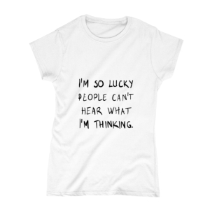 تیشرت و نیم‌تنه طرح خیلی خوش شانسم کد 1118