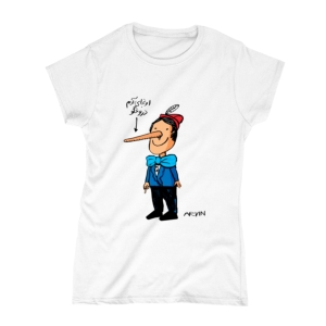 تیشرت و نیم‌تنه طرح اونجای آدم دروغگو