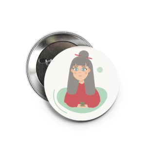 پیکسل طرح دختر و سبزه عید