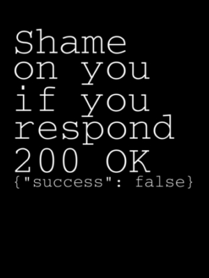 OK, success: false