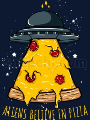 فضایی‌ها هم عشق پیتزا هستند