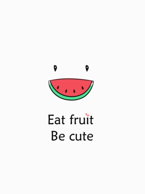 میوه بخور و کیوت باش