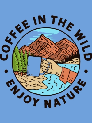 لذت نوشیدن قهوه در طبیعت بکر